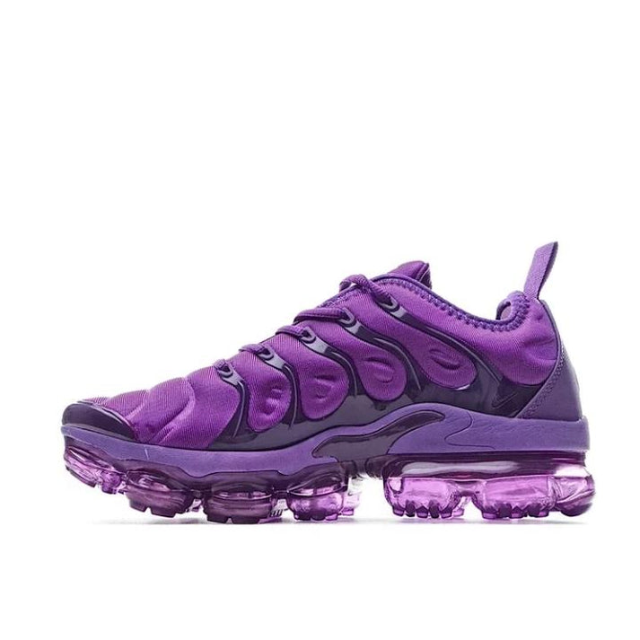 Vapormax plus purple running shoes