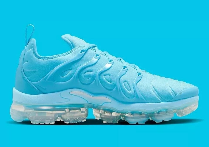 Vapormax plus Baby Blue running Shoes